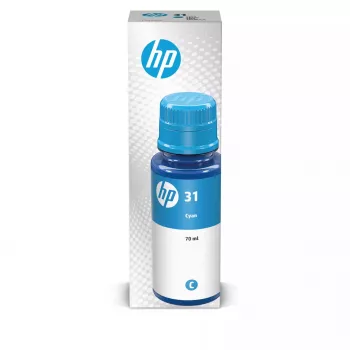 Cartridge HP 31 cyaan 8000 pagina's inkt-navulling 1VU26AE