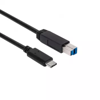 CLUB3D USB 3.1 Gen2 Type-C naar Type-B kabel mannelijk/mannelijk, 1 m / 3.3 ft