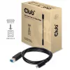 CLUB3D USB 3.1 Gen2 Type-C naar Type-B kabel mannelijk/mannelijk, 1 m / 3.3 ft