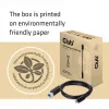 CLUB3D USB 3.1 Gen2 Type-C naar Type-B kabel mannelijk/mannelijk, 1 m / 3.3 ft