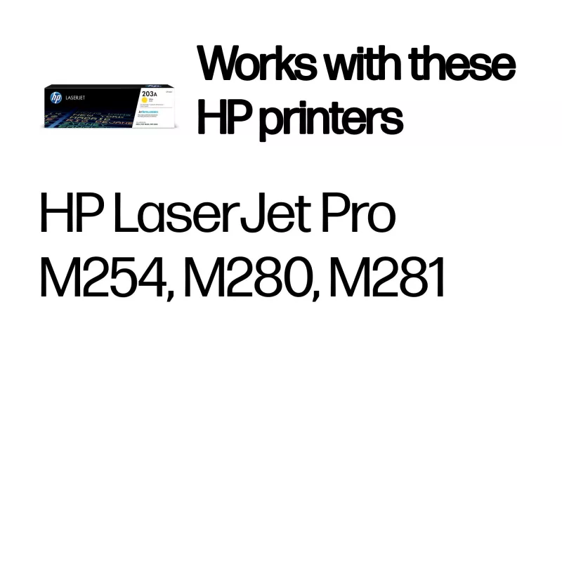 HP 203A geel originele LaserJet-tonercartridge