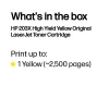 HP LaserJet 203X High Yield geel originele tonercartridge
