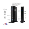 CLUB3D USB3.2 Gen1 type A of C Dual Display 4K60Hz Docking Station DisplayLink® gecertificeerd