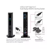 CLUB3D USB3.2 Gen1 type A of C Dual Display 4K60Hz Docking Station DisplayLink® gecertificeerd