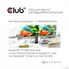 CLUB3D USB3.2 Gen1 type A of C Dual Display 4K60Hz Docking Station DisplayLink® gecertificeerd