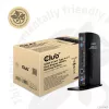 CLUB3D USB3.2 Gen1 type A of C Dual Display 4K60Hz Docking Station DisplayLink® gecertificeerd