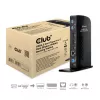 CLUB3D USB3.2 Gen1 type A of C Dual Display 4K60Hz Docking Station DisplayLink® gecertificeerd