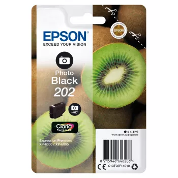 Cartridge Epson 202 4,1 ml fotozwart voor Expression Premium XP-6000 XP-6005 XP-6100 XP-6105