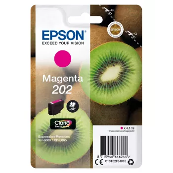 Epson kiwi singlepack magenta 202 Claria Premium inktcartridge