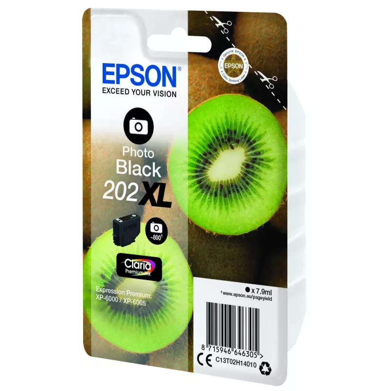 Epson 202XL fotozwarte inktcartridge voor Expression Premium XP-6000 (C13T02H14010)