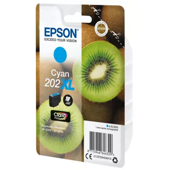 Cartridge Epson 202XL voor Expression Premium XP-6000 cyaan