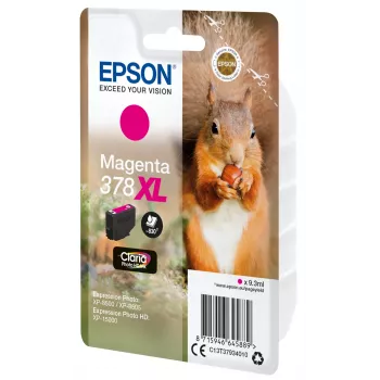 Epson 378XL inktcartridge magenta, Claria Photo HD, 9,3 ml (C13T37934010)