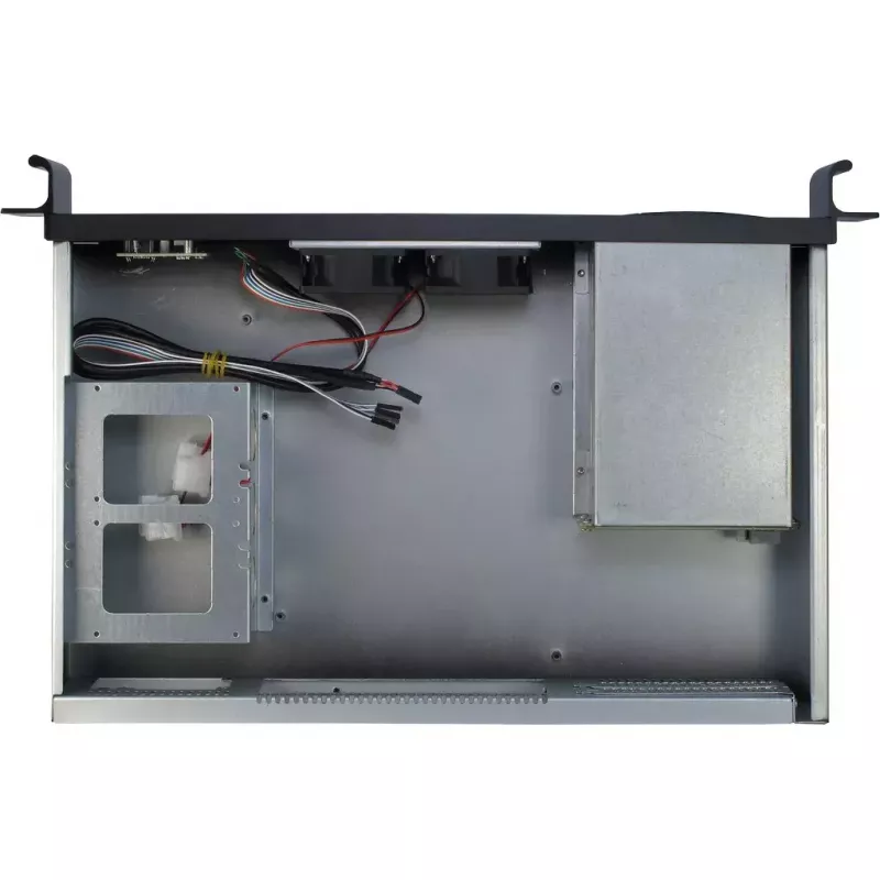 Serverbehuizing Inter-Tech 1.5U-1528L rack zwart