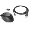 HP draadloze premium muis, ambidexter, laser, RF draadloos, 1200 DPI, zwart