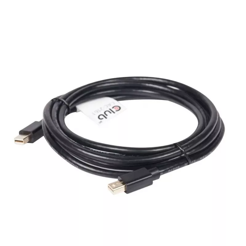 Club 3D CAC-2161 Mini DisplayPort 1.2 HBR2-kabel, 4K, M/M, 2 m, zwart