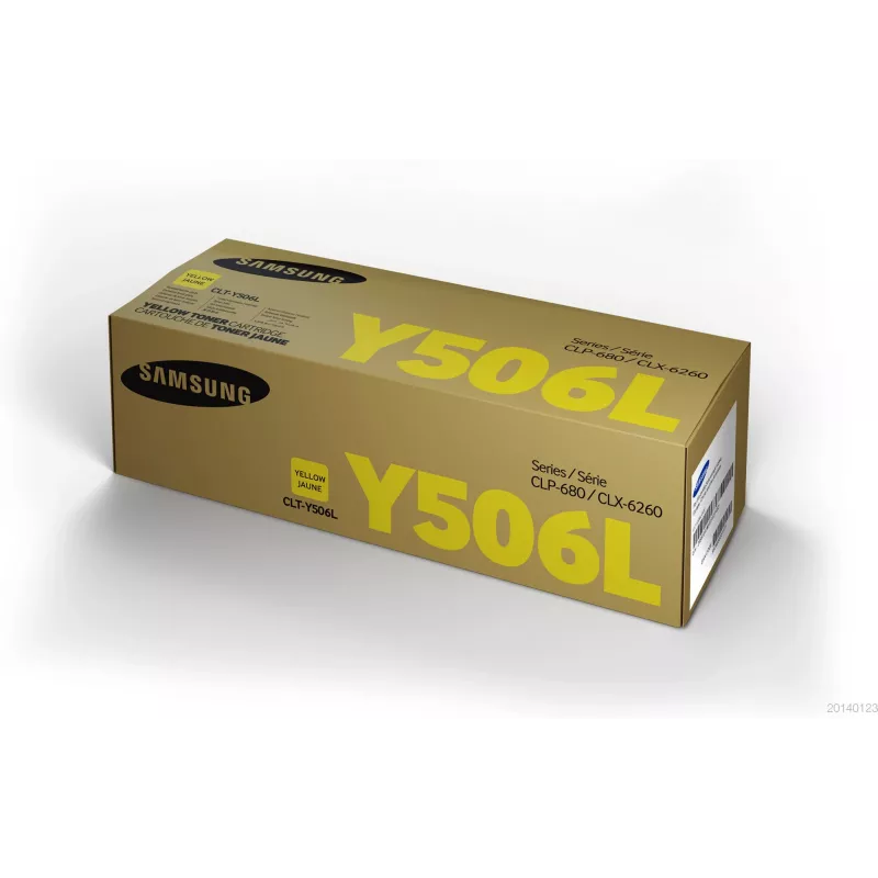 Samsung CLT-Y506L hoogcapaciteit gele originele tonerpatroon