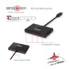 CLUB3D Multi Stream Transport Hub DisplayPort 1.2 quad monitor USB-powered