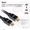 CLUB3D HDMI 2.0 4K60Hz RedMere-kabel 10m/32,8ft
