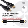 CLUB3D HDMI 2.0 4K60Hz RedMere-kabel 15m/49,2ft