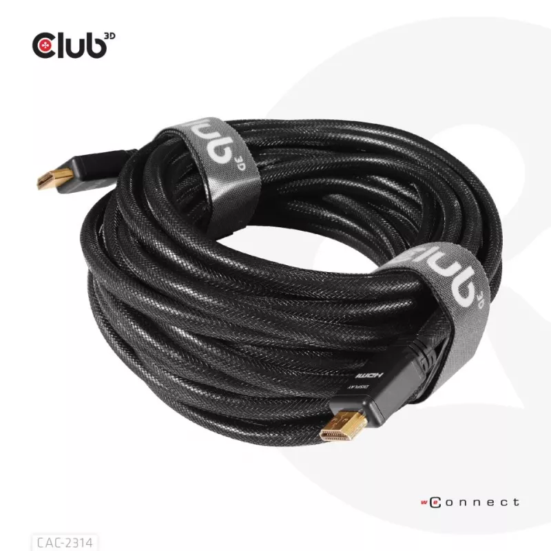 CLUB3D HDMI 2.0 4K60Hz RedMere-kabel 15m/49,2ft