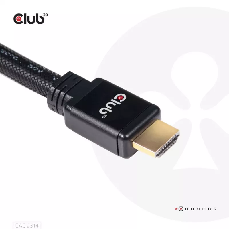 CLUB3D HDMI 2.0 4K60Hz RedMere-kabel 15m/49,2ft