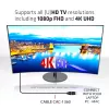 Club 3D CAC-1360 HDMI 2.0-kabel met Ethernet, 360° draaibaar, 4K60Hz UHD, M/M, 2 m, zwart
