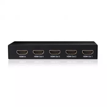 CLUB3D HDMI™ 4K@60Hz UHD splitter AC-voeding 4 poorten