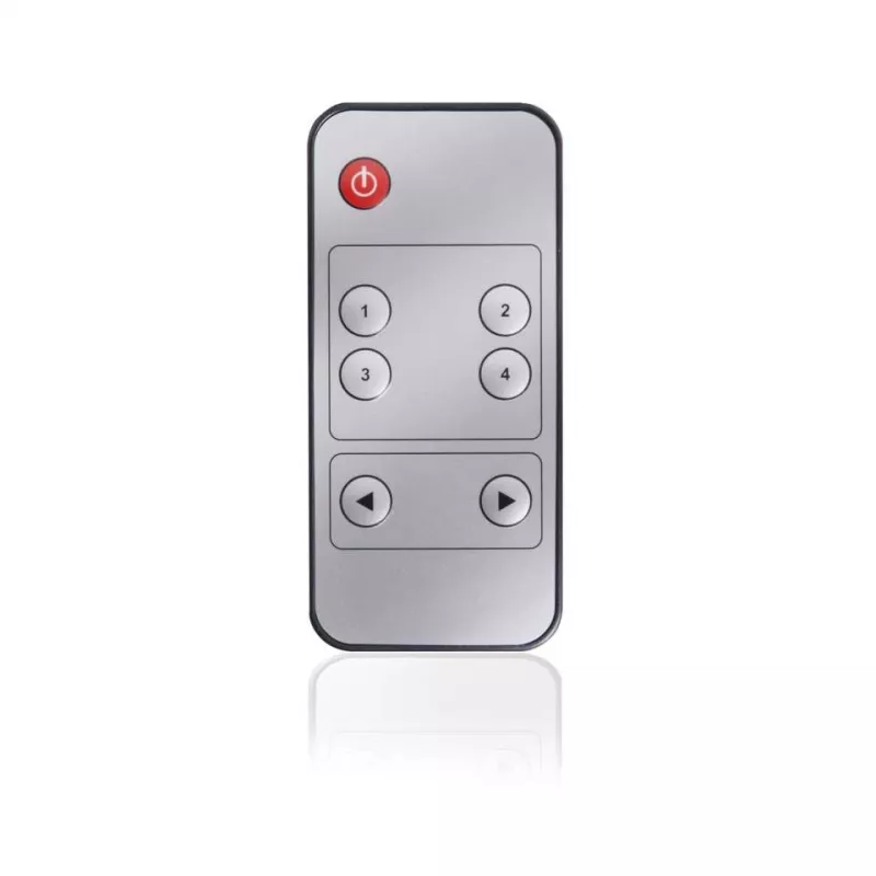 CLUB3D HDMI™ 2.0 UHD 4K60Hz SwitchBox 4 poorten met IR-afstandsbediening