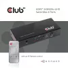 CLUB3D HDMI™ 2.0 UHD 4K60Hz SwitchBox 4 poorten met IR-afstandsbediening