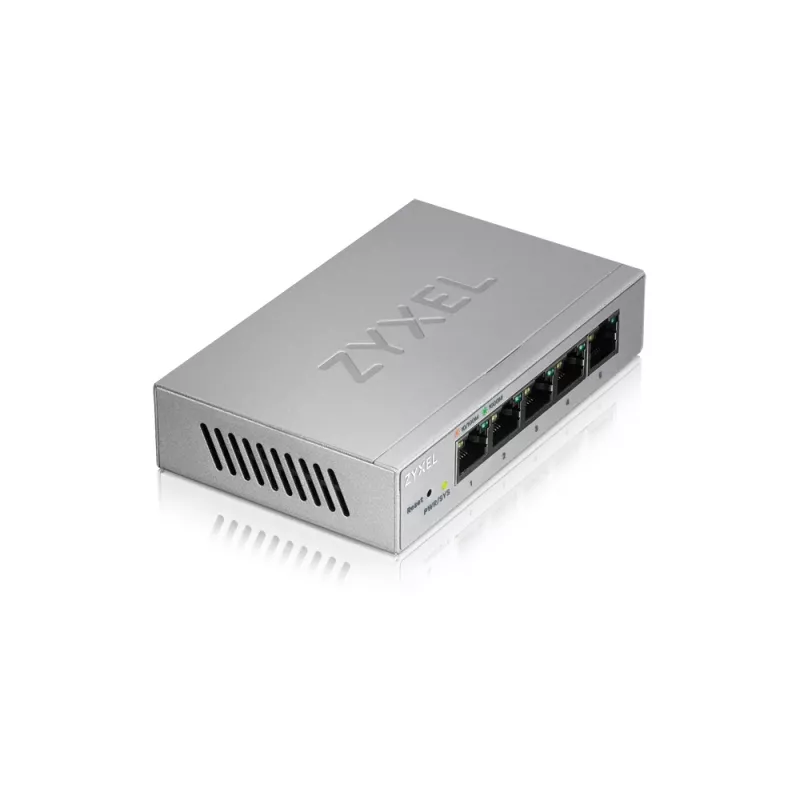 Zyxel GS1200-5 managed Gigabit Ethernet (10/100/1000) zilver
