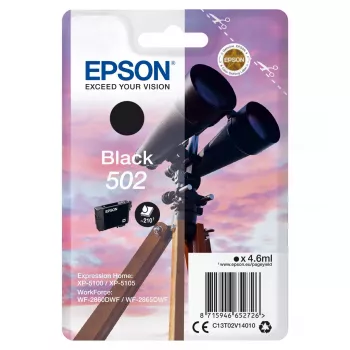 Cartridge Epson 502 zwart T02V1 C13T02V14010