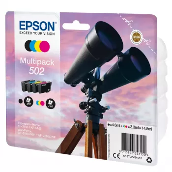 Cartridge Epson C13T02V64010 502 multipack BK C M Y
