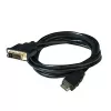 Club 3D CAC-1210 DVI-D-naar-HDMI 1.4-kabel, Dual Link, bidirectioneel, 4K, M/M, 2 m, zwart