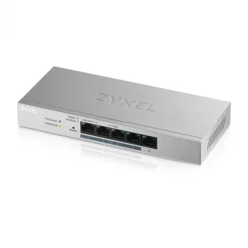 Zyxel GS1200-5HP v2 managed Gigabit Ethernet (10/100/1000) Power over Ethernet (PoE) grijs