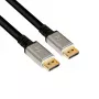 Club 3D CAC-1069 DisplayPort 1.4 HBR3-kabel, 8K 60 Hz, 32,4 Gbps, DSC, HDR, VESA-gecertificeerd, M/M, 4 m, zwart