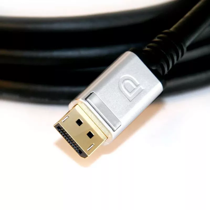 Club 3D CAC-1069 DisplayPort 1.4 HBR3-kabel, 8K 60 Hz, 32,4 Gbps, DSC, HDR, VESA-gecertificeerd, M/M, 4 m, zwart