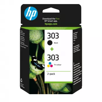 HP inktpatroon 303 3YM92AE multipack zwart & kleur