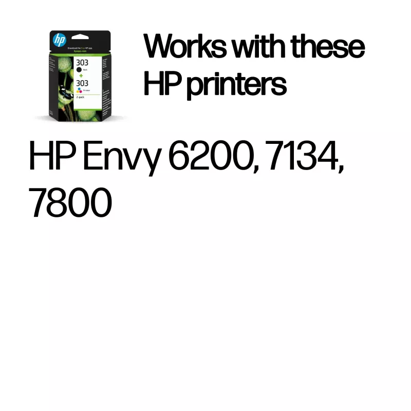 HP inktpatroon 303 3YM92AE multipack zwart & kleur
