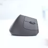 Ergonomische draadloze muis Logitech MX Vertical, MX Vertical, 4000 DPI, RF draadloos + Bluetooth, rechtshandig, grafiet, kantoorgebruik