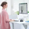 Ergonomische draadloze muis Logitech MX Vertical, MX Vertical, 4000 DPI, RF draadloos + Bluetooth, rechtshandig, grafiet, kantoorgebruik
