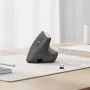 Ergonomische draadloze muis Logitech MX Vertical, MX Vertical, 4000 DPI, RF draadloos + Bluetooth, rechtshandig, grafiet, kantoorgebruik
