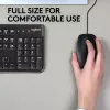 Muis Logitech B110 Silent bedraad USB zwart