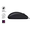 Muis Logitech B110 Silent bedraad USB zwart