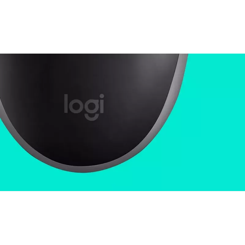 Muis Logitech B110 Silent bedraad USB zwart