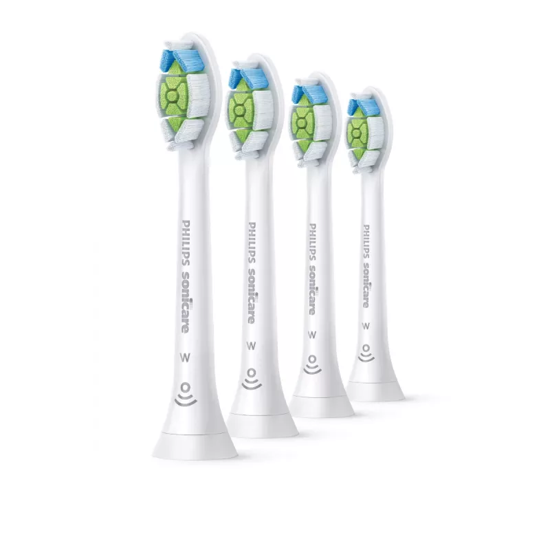 Philips Sonicare W Optimal White HX6064/10 4-pack sonische tandenborstelkoppen