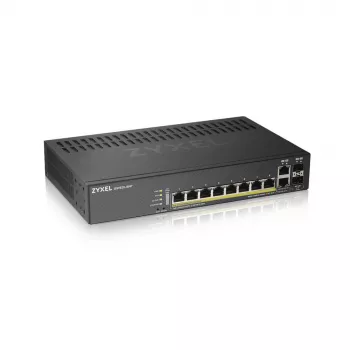 Zyxel GS1920-8HPV2 managed Gigabit Ethernet (10/100/1000) Power over Ethernet (PoE) zwart