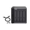 4-bay QNAP TR-004 - 2.5/3.5 inch - Serial ATA II - 0,1,5,10,JBOD - 3.2 Gen 1 (3.1 Gen 1) - USB Type-C behuizing