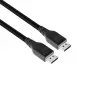 Club 3D CAC-1061 DisplayPort 1.4 HBR3-kabel, 8K 60 Hz, 32,4 Gbps, DSC 1.2, VESA-gecertificeerd, met vergrendeling, M/M, 5 m, zwart