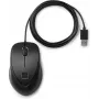 HP USB-vingerafdrukmuis, voor beide handen, USB Type-A, zwart
