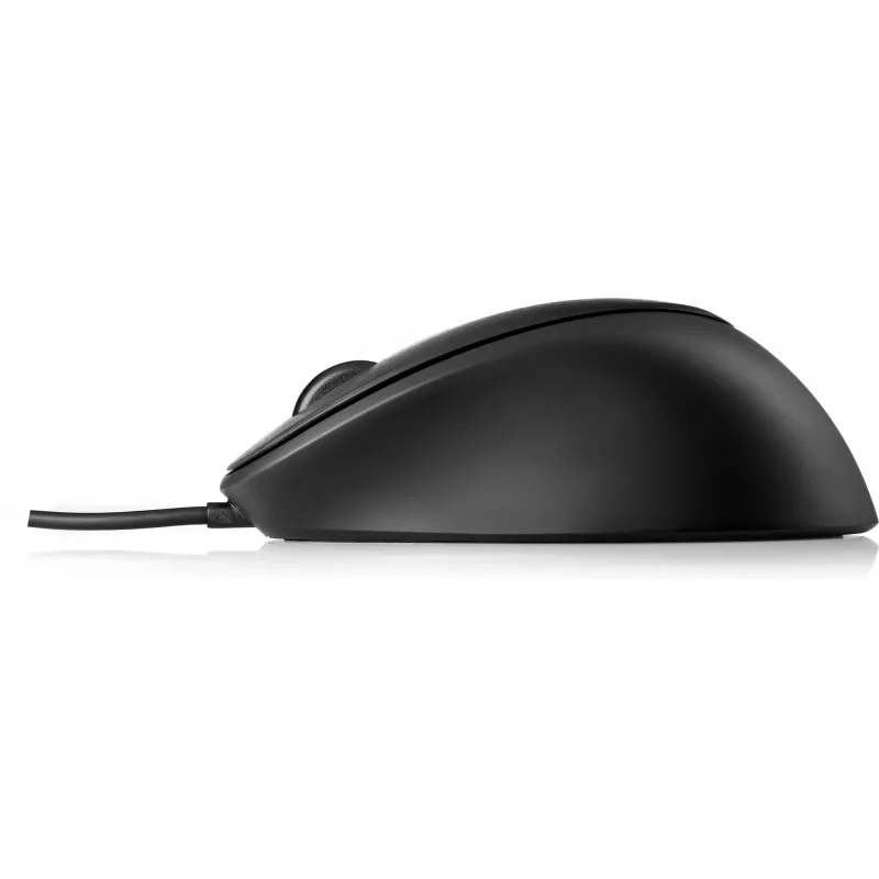 HP USB-vingerafdrukmuis, voor beide handen, USB Type-A, zwart